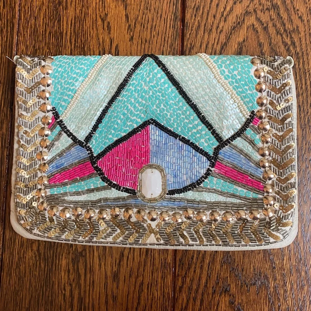 Sequin Crossbody / Clutch - Picture 2 of 5